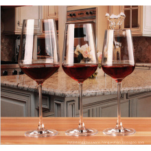 clear sublimation wine glass/ wine glass/personalized wine glass hand blown crystal red wine glass